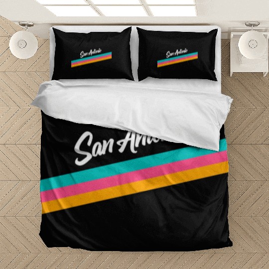 San Antonio Spurs logo Bedding Sets