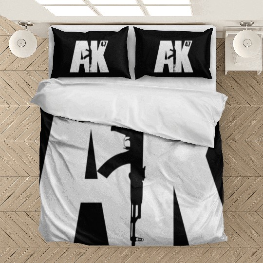 Ak-47 Soviet Kalashnikov Pro Second Amendment Bedding Sets