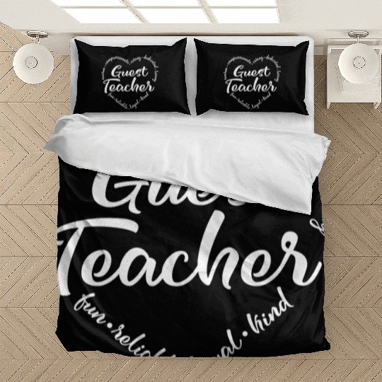 Guest teacher, Substitute teacher Bedding Sets