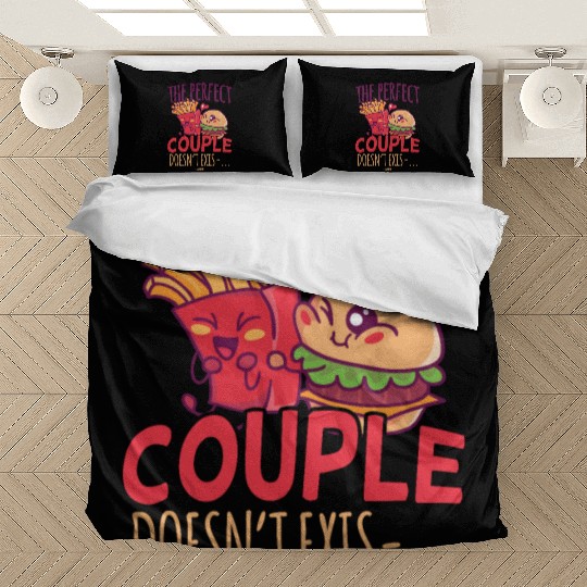 French fries and hamburger buns Bedding Sets