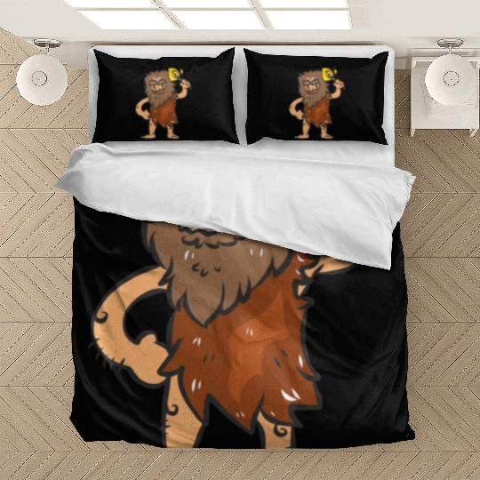 Caveman with Torch Bedding Sets