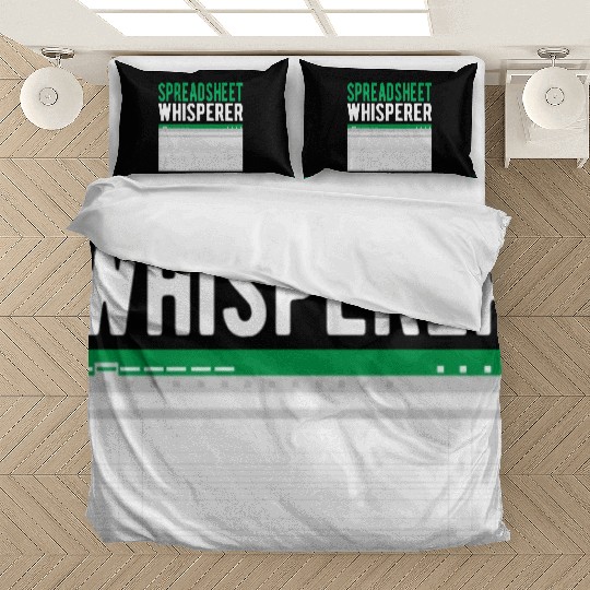 Spreadsheet Whisperer Excel Accounting Accountant Bedding Sets