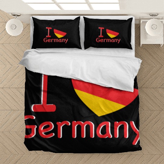 Germany I Love Germany Bedding Sets