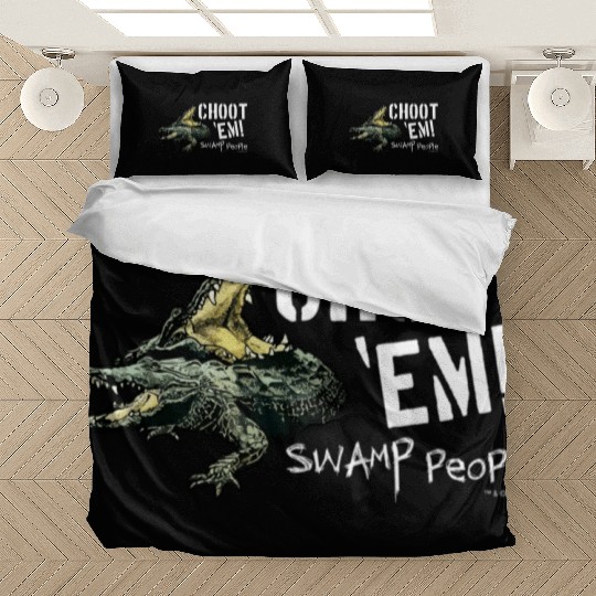 Swamp People Choot Em birthday christmas gift Bedding Sets
