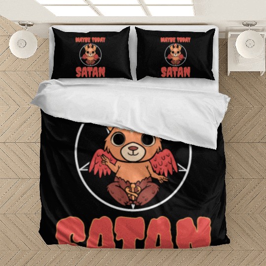 Baphomet Maybe Today Satan Bedding Sets