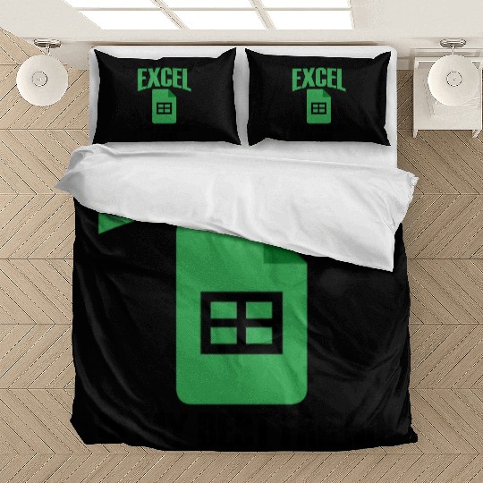 Excel Best Friend At Work Spreadsheet Accountant Bedding Sets