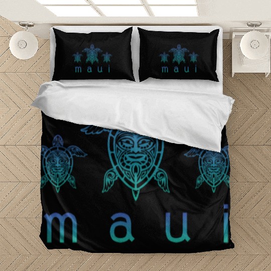 Maui Turtle Hawaii Maui Honolulu Aloha Hula Gift Bedding Sets