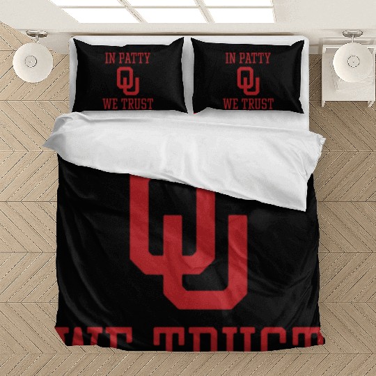 In Patty We Trust Oklahoma Softball Championship Bedding Sets