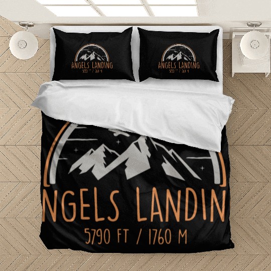 Angels Landing Zion National Park Mountain Hikers Bedding Sets