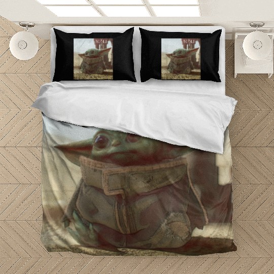 Star Wars The Mandalorian The Child Cute Scene Bedding Sets