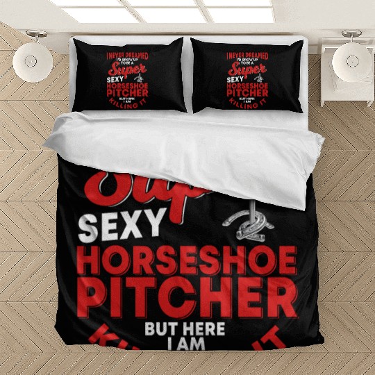Horseshoe Pitcher Bedding Sets