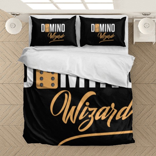 Domino Wizard Funny Dominoes Game Player novelty Bedding Sets