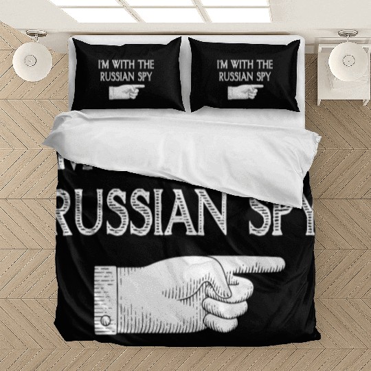I'm With Russian spy Matching Halloween Costume Bedding Sets