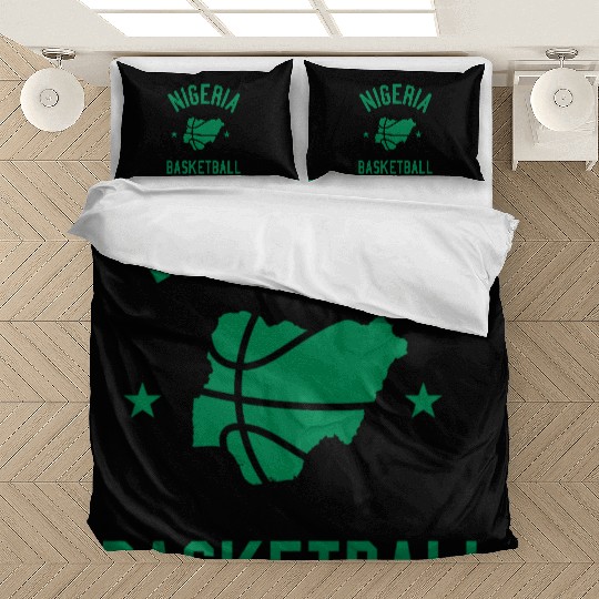Nigeria basketball Bedding Sets