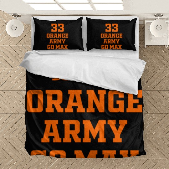 Orange Camouflage 3 Bedding Sets
