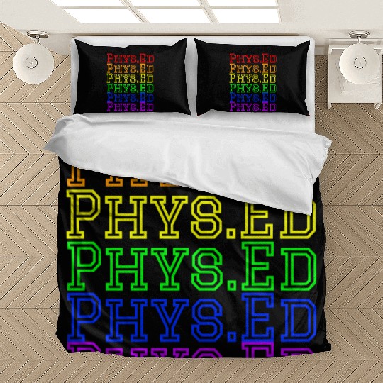 Physical Education Teacher- Rainbow Phys.Ed Bedding Sets