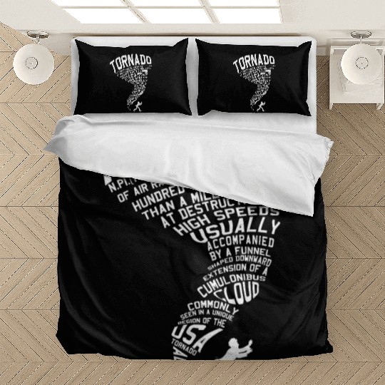 Tornado Storm Chaser Hurricane Wind Weather Gift Bedding Sets
