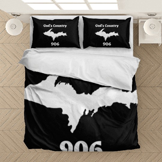 God's Country 906, Upper Peninsula Michigan Yooper Bedding Sets