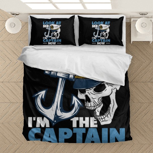 Captain Boat Lovers Fishermen Sailing Boating Bedding Sets