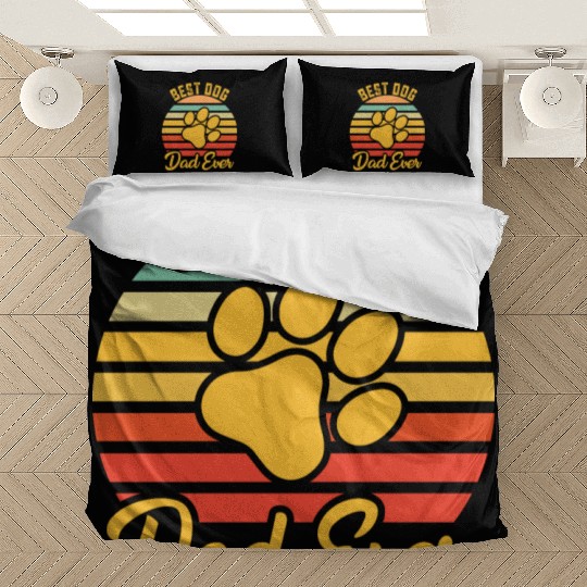 Best Dog Dad Ever Bedding Sets