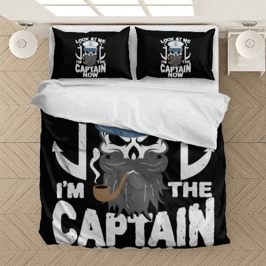 Captain Boat Lovers Fishermen Sailing Boating Bedding Sets