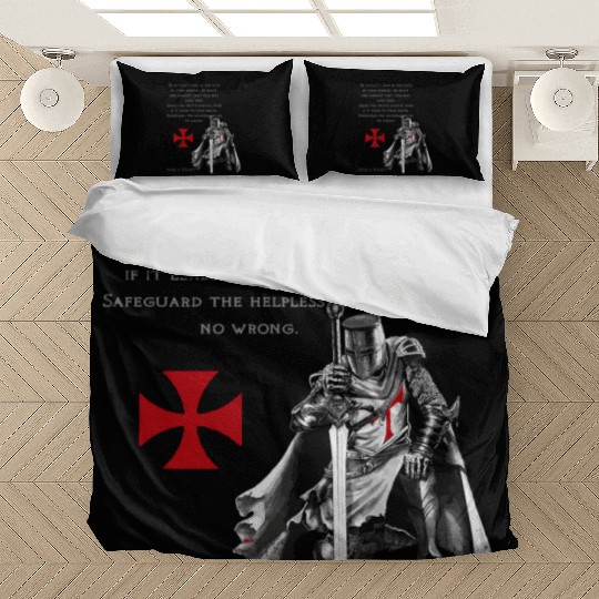 Knights Templar Glory Of God Gifts Bedding Sets