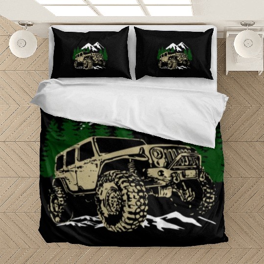 Mountain Jeep Bedding Sets