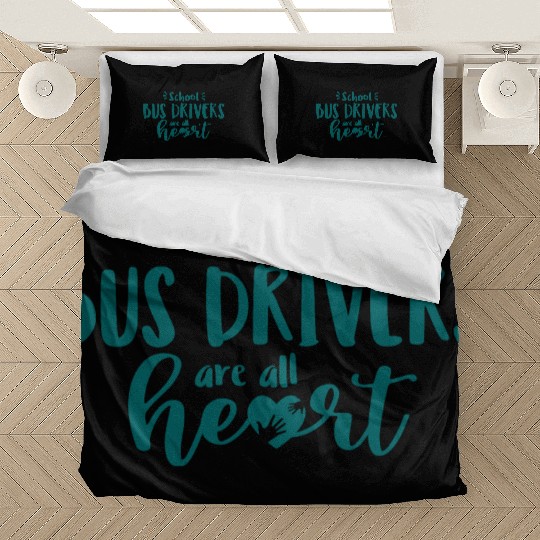 Schoolbus driver, school bus driver Bedding Sets