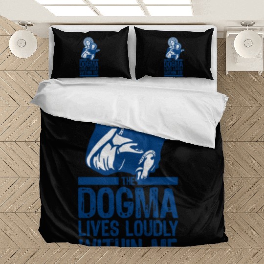 Dogma Lives Loudly Within Mary the Madonna Essenti Bedding Sets