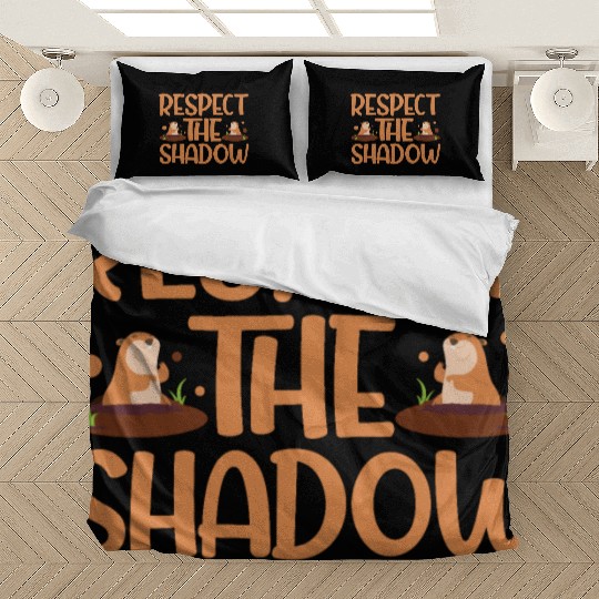 Groundhog Day Respect the Shadow Bedding Sets