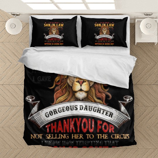 Son-In-Law Quote Bedding Sets
