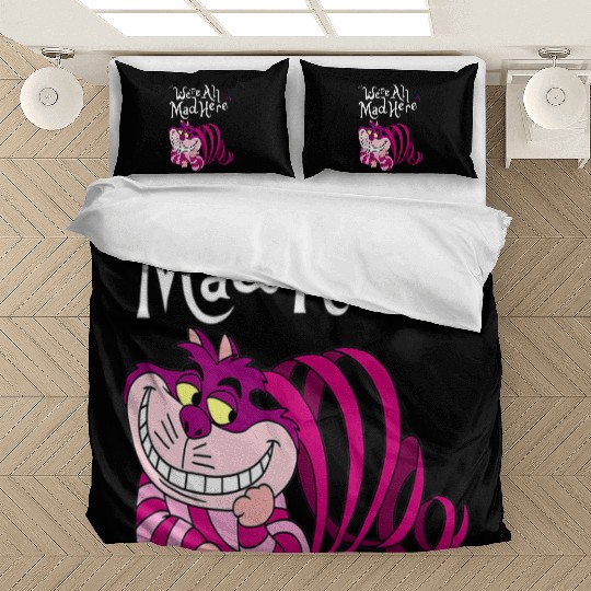Cheshire Cat Were all Mad Here Cat 1669 Bedding Sets