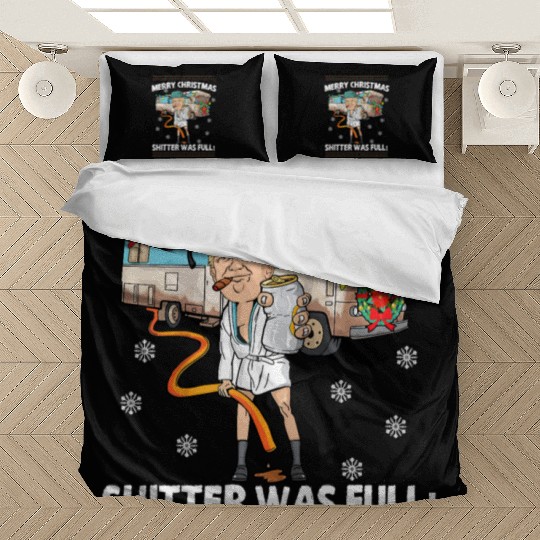 Donald Trump Cousin Eddie Christmas Bedding Sets Shitte