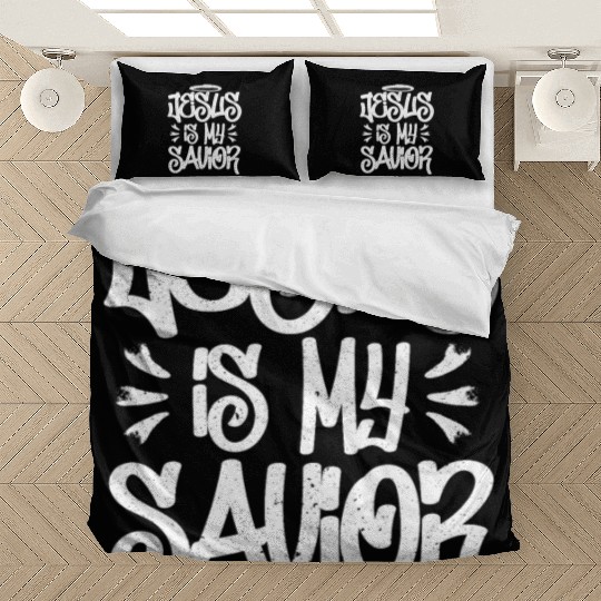 Jesus Is My Savior Graffiti Street Art Drawing Bedding Sets