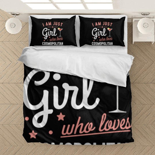 Girls Women Girls Cocktail Cosmopolitan Drink Bedding Sets