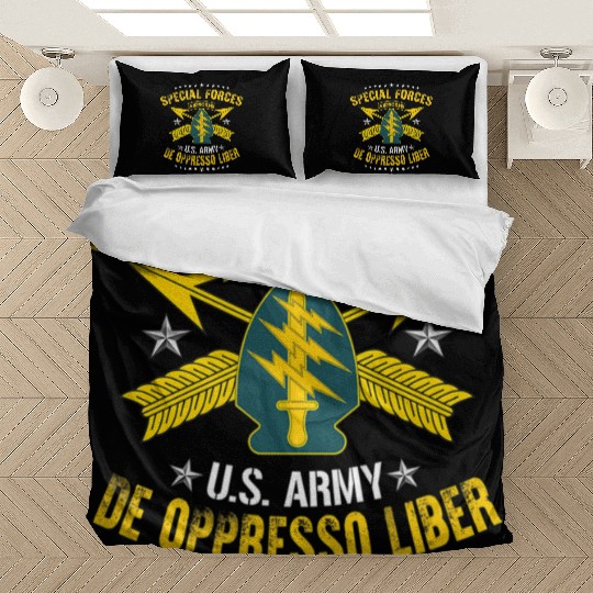 US Army Special Forces De Oppresso Liber Bedding Sets