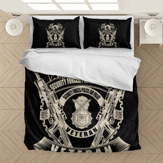 Security Forces Police Air Police Veteran Bedding Sets