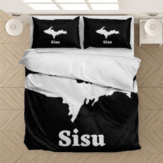 Sisu Upper Peninsula Michigan Yooper U.P. 906 Bedding Sets