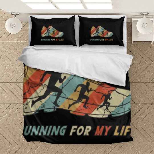 running for my life Bedding Sets