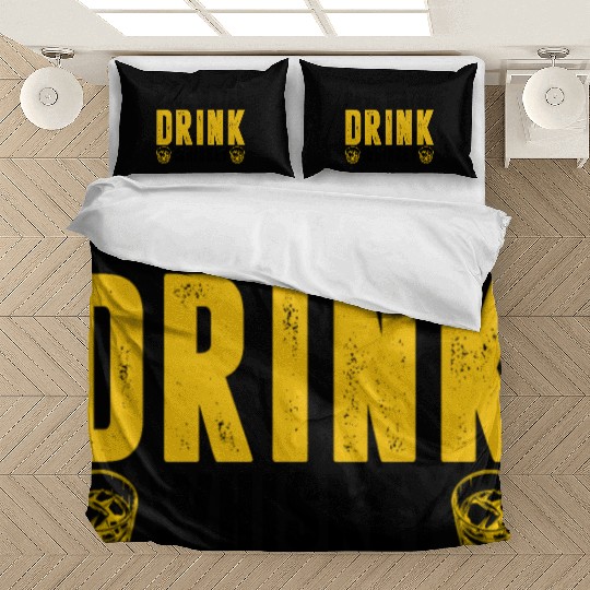 Drinks Bourbon Drinking Lover Save Water Drink Bedding Sets