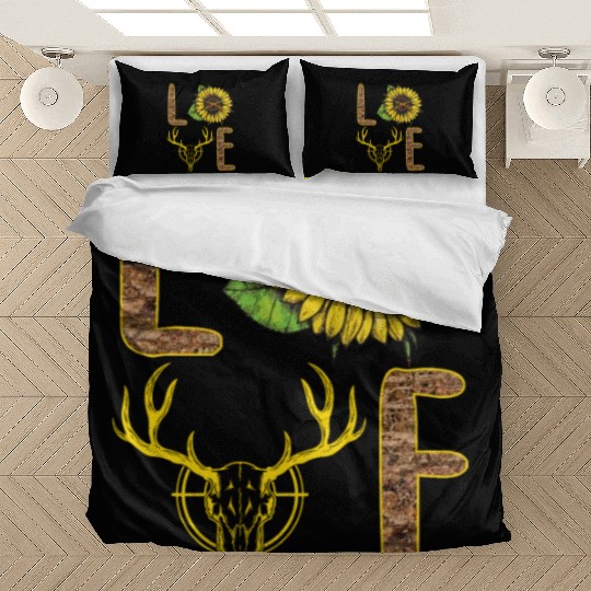 Hunting Love Sunflower Bedding Sets