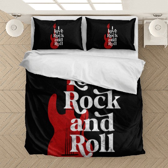 I Love Rock and Roll Bedding Sets