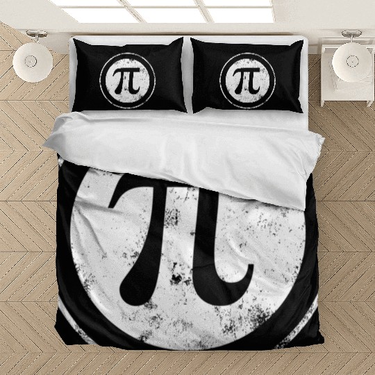 Pi Day Pi Maths Vintage Bedding Sets