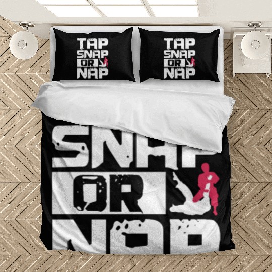 Tap Snap or Nap, Jiu Jitsu Bedding Sets
