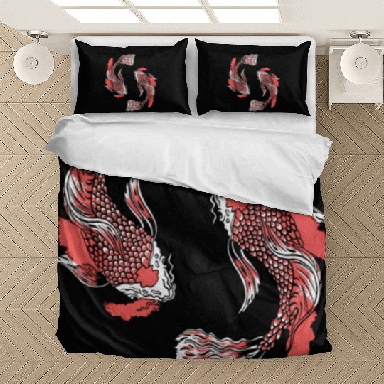 Koi Fish Swirly Bedding Sets