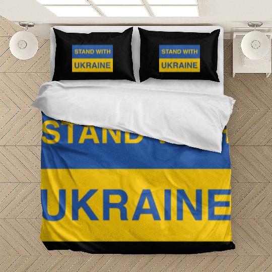 ! Stand With Ukraine Bedding Sets