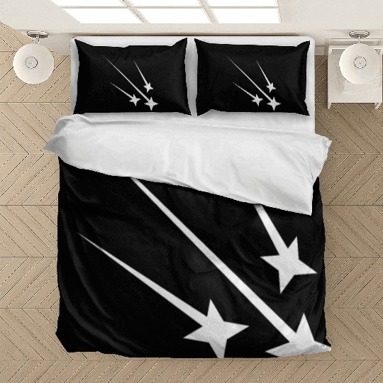 White Shooting Stars Bedding Sets