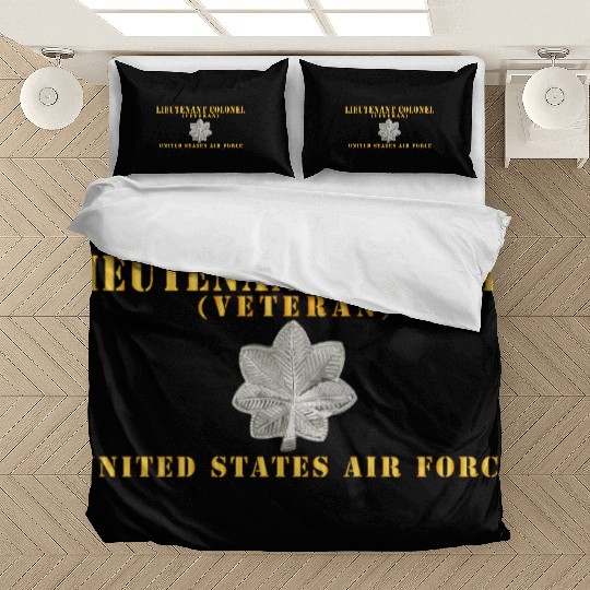 USAF Lieutenant Colonel LTC Veteran X 300 Hat Bedding Sets