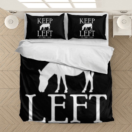Keep Left St. John USVI, Donkey Bedding Sets