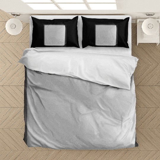 metal surface square craft silver shiny square Bedding Sets